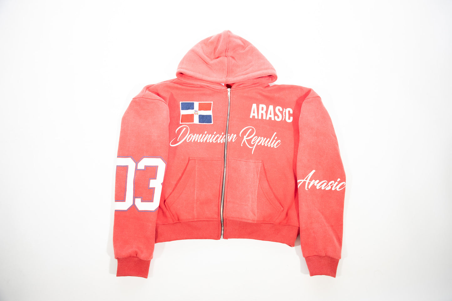 Arasic  “Dominican Republic" Zip up